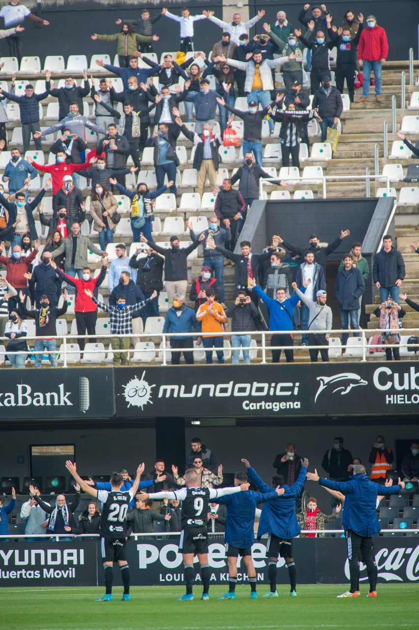 Así ha sido el partido del FC Cartagena contra el Zaragoza