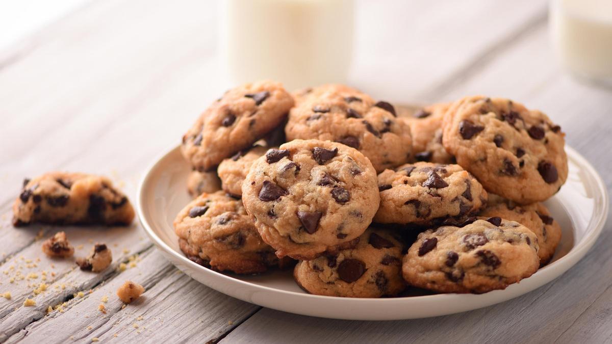 Cookies con chocolate.