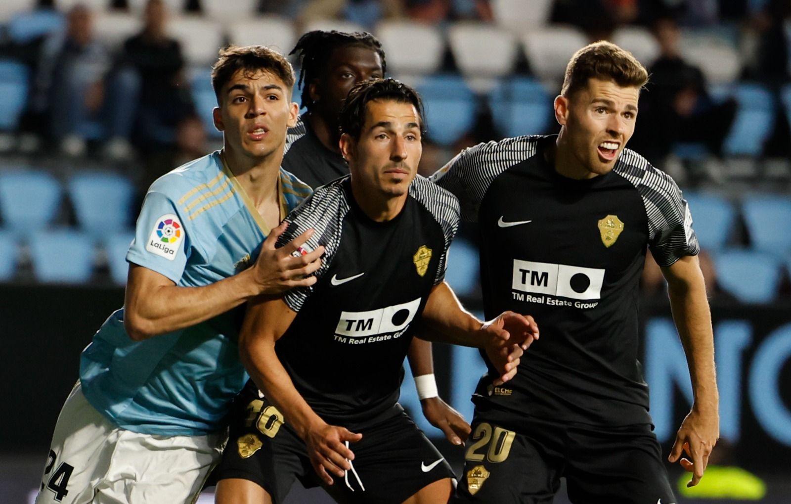 El Celta-Elche, en imágenes