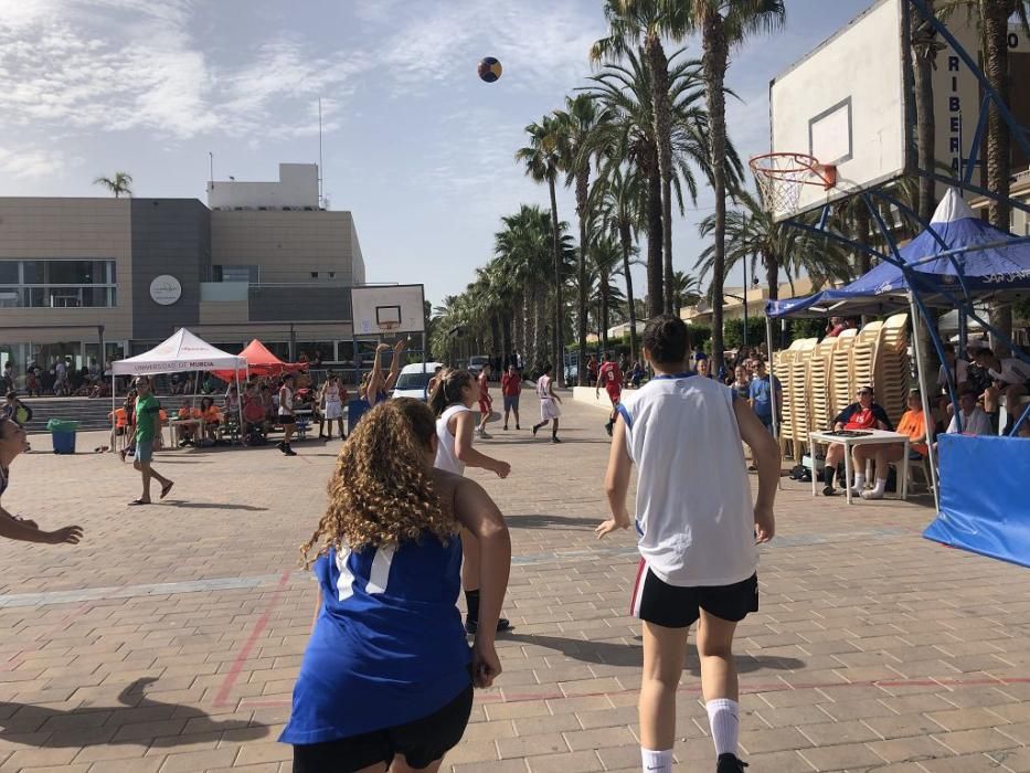 Campeonato de baloncesto 3x3 en La Ribera