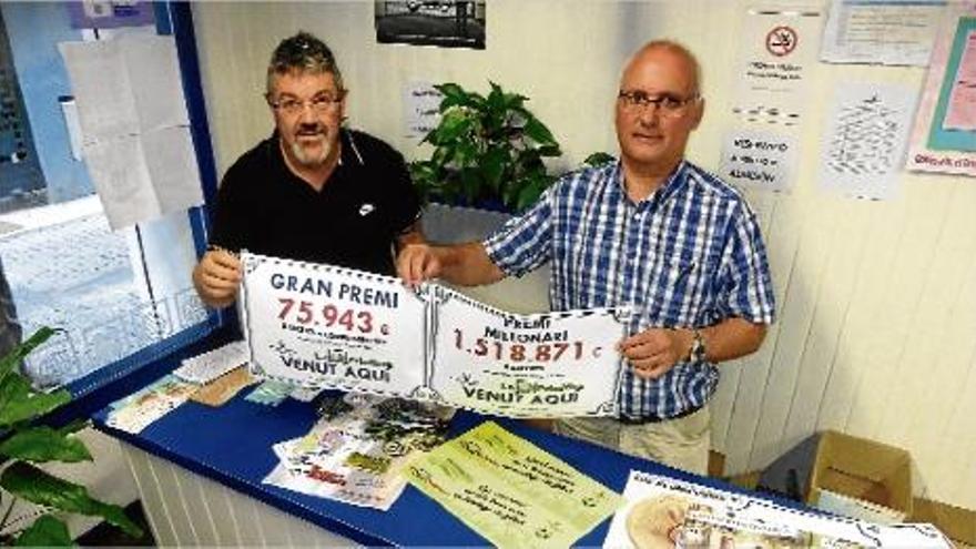 Un veí de Sant Pau de Segúries guanya 1.697.824 € amb la Loteria Primitiva