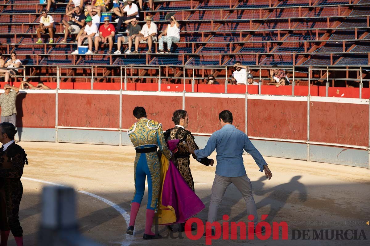 Segunda novillada de la Feria del Arroz en Calasparra (José Rojo, Pedro Gallego y Diego García)