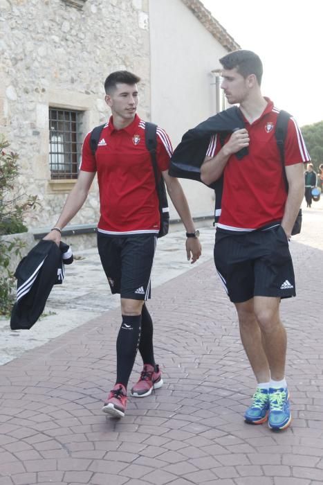 L'Osasuna es concentra al Mas Solà de Santa Coloma