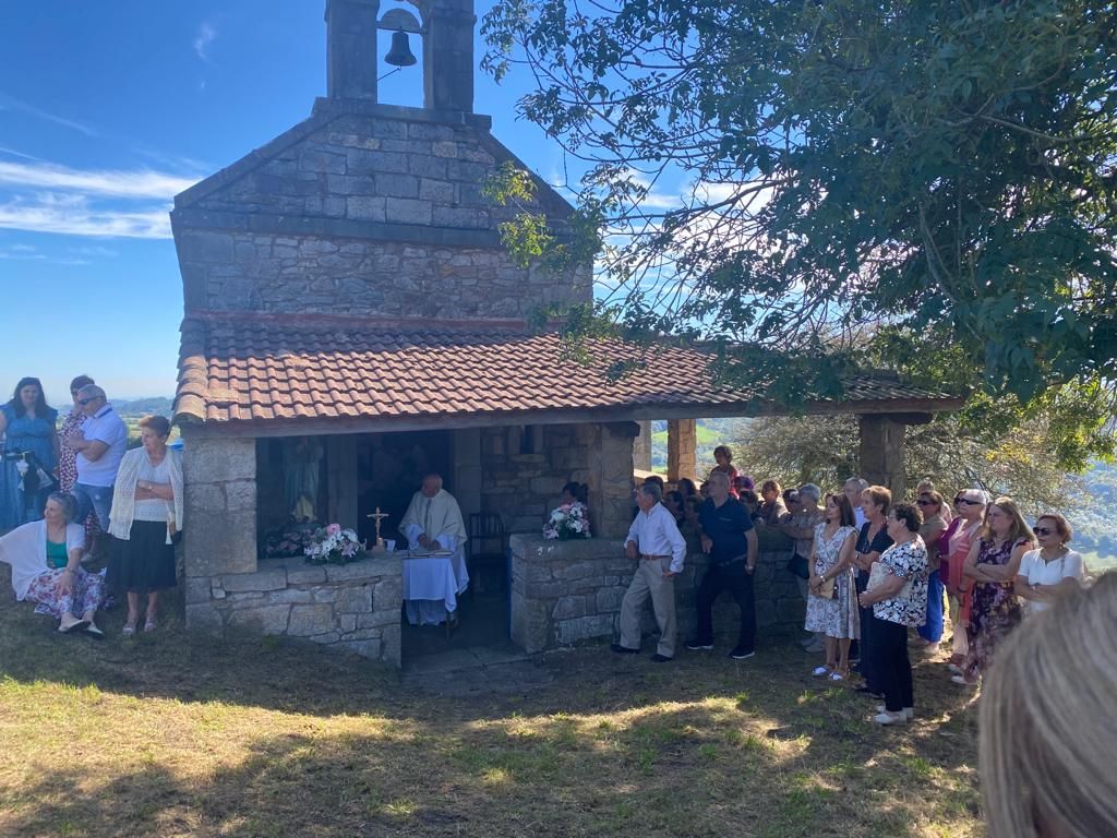 Así celebró Bonielles (Llanera) la festividad de Nuestra Señora del Fresno