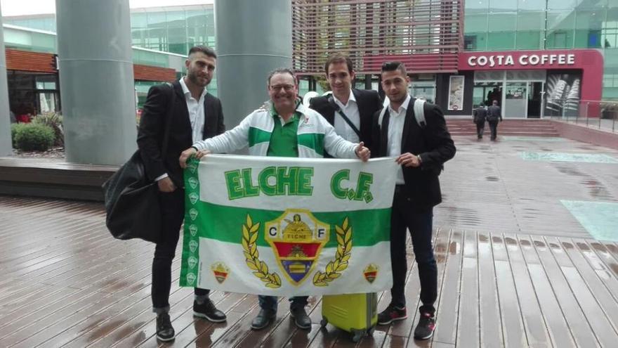 La expedición del Elche ya está en Tenerife