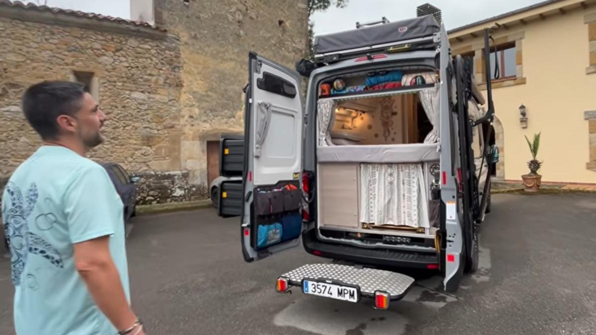 Jesús vendió su caravana, a pesar de que deseaba seguir viviendo sobre ruedas.