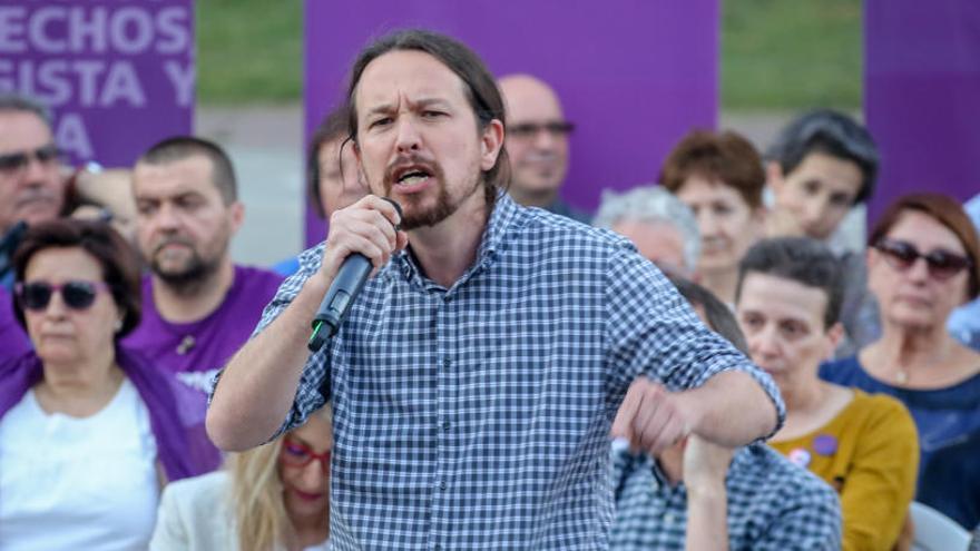 El líder de Unidas Podemos, Pablo Iglesias.