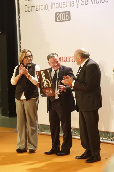 Entrega de los premios de la Cámara de comercio de Avilés