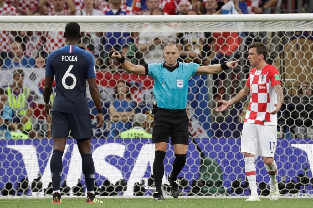 La final del Mundial entre Francia y Croacia