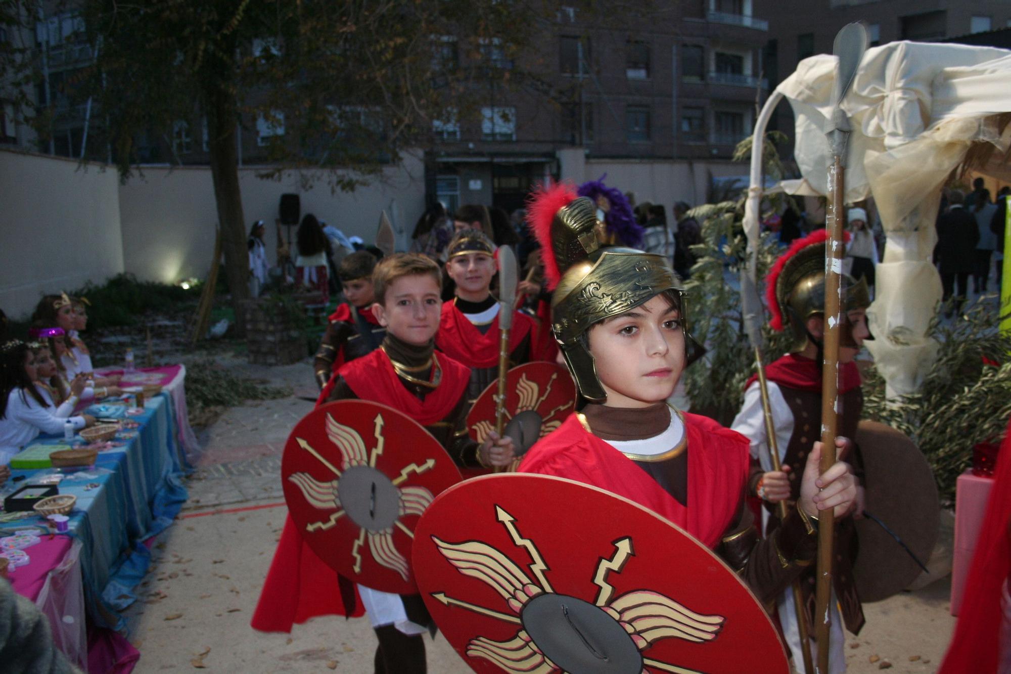 Belén Viviente del colegio San Francisco de Lorca