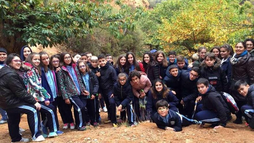 Salida didáctica de alumnos de San Vicente de Paúl a las Médulas y al Museo de la Energía