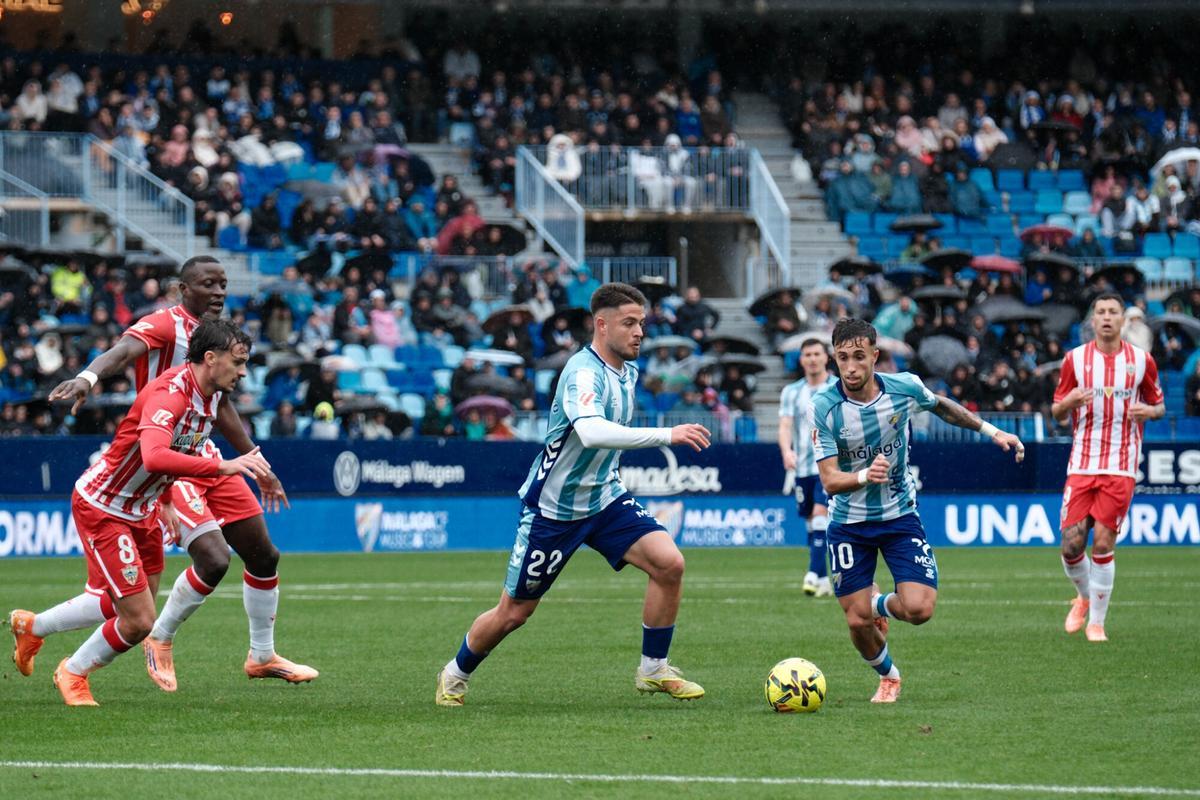 Liga Hypermotion 2025 - 2026: Málaga CF - Almería