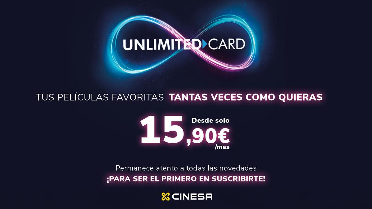 Presentación de Unlimited Card de Cinesa