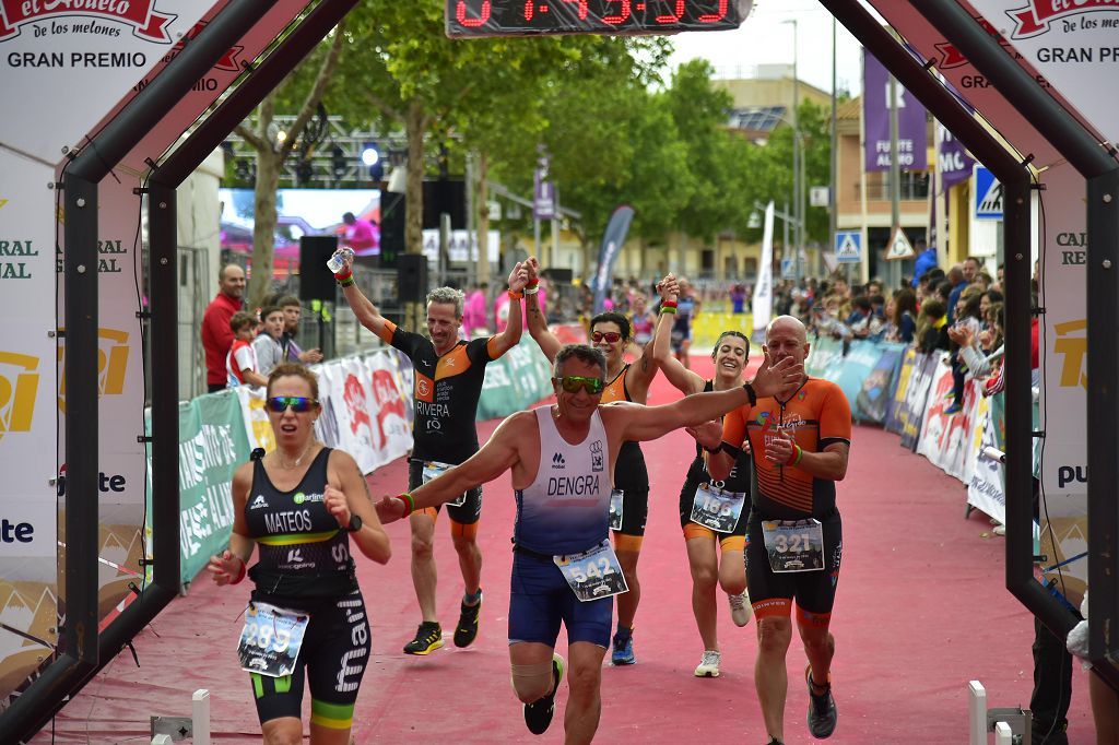 Llegada del triatlón de Fuente Álamo (I)