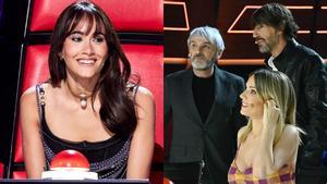 Aitana en ’La voz kids’ y Fernando Tejero, Santi Millán y Edurne en ’Got Talent: All-Stars’.