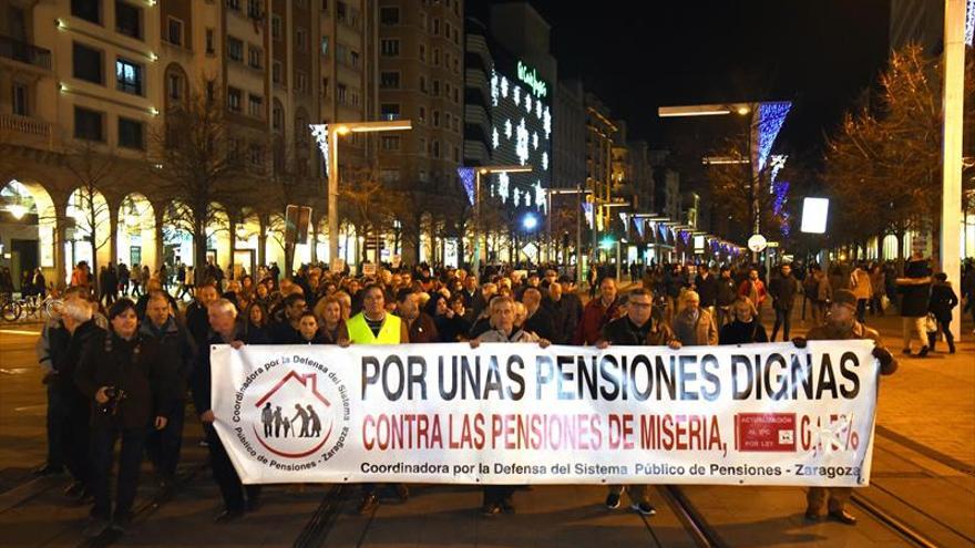 Las pensiones crean en Aragón un agujero anual de 900 millones
