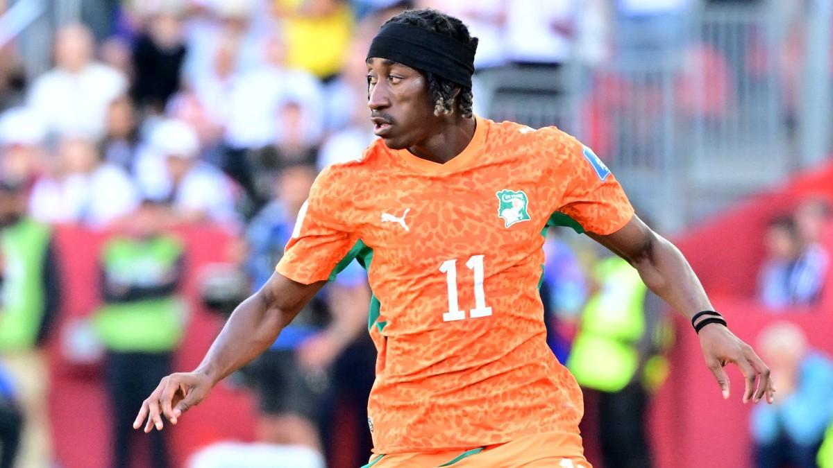 Diomande, en el duelo de Costa de Marfil ante Alemania