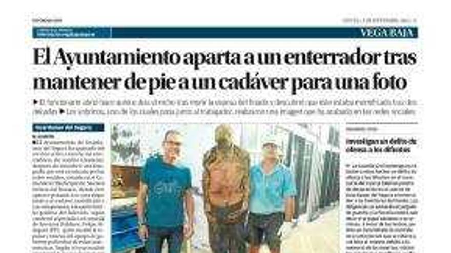 El juez no ve mala fe en la fotografía de un cadáver momificado hecha por su familia