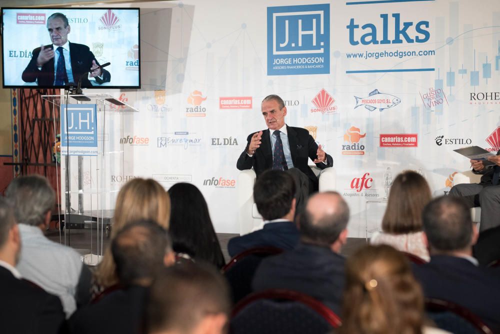 Mario Conde interviene en el foro JH Talks