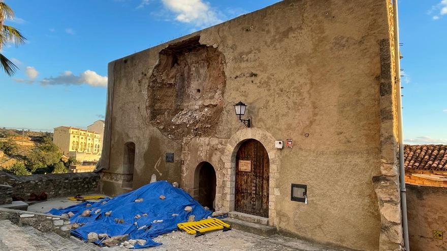 El Consell ratifica la emergencia de la reparación de los muros del Museo Etnológico de Buñol