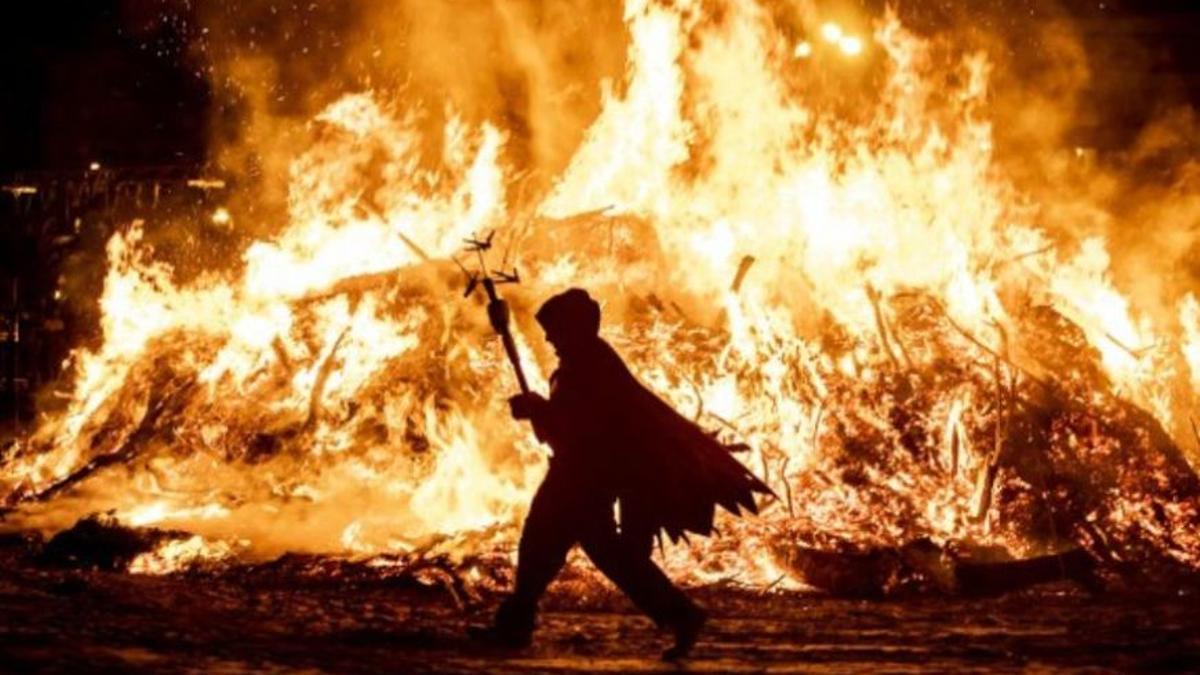 Una revetlla de Sant Joan.