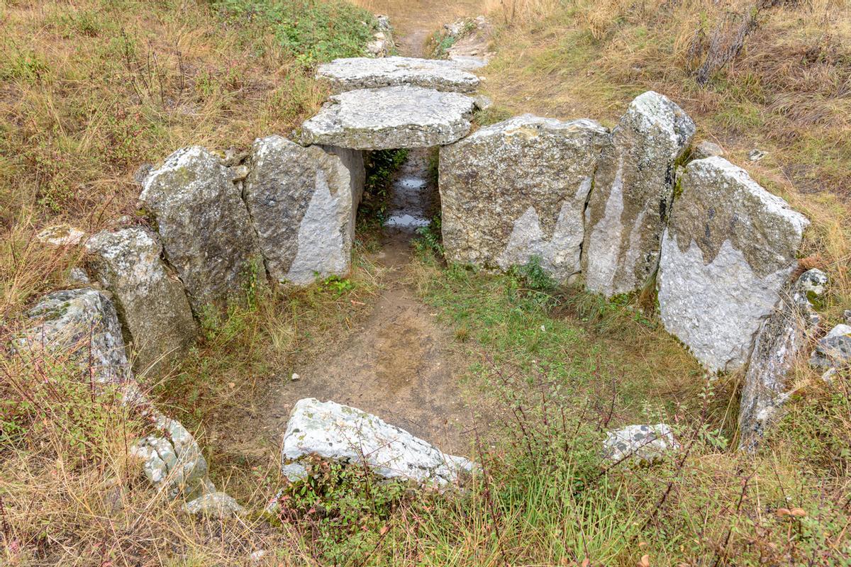 El dólmen de El Moreco en Huidobro, Burgos