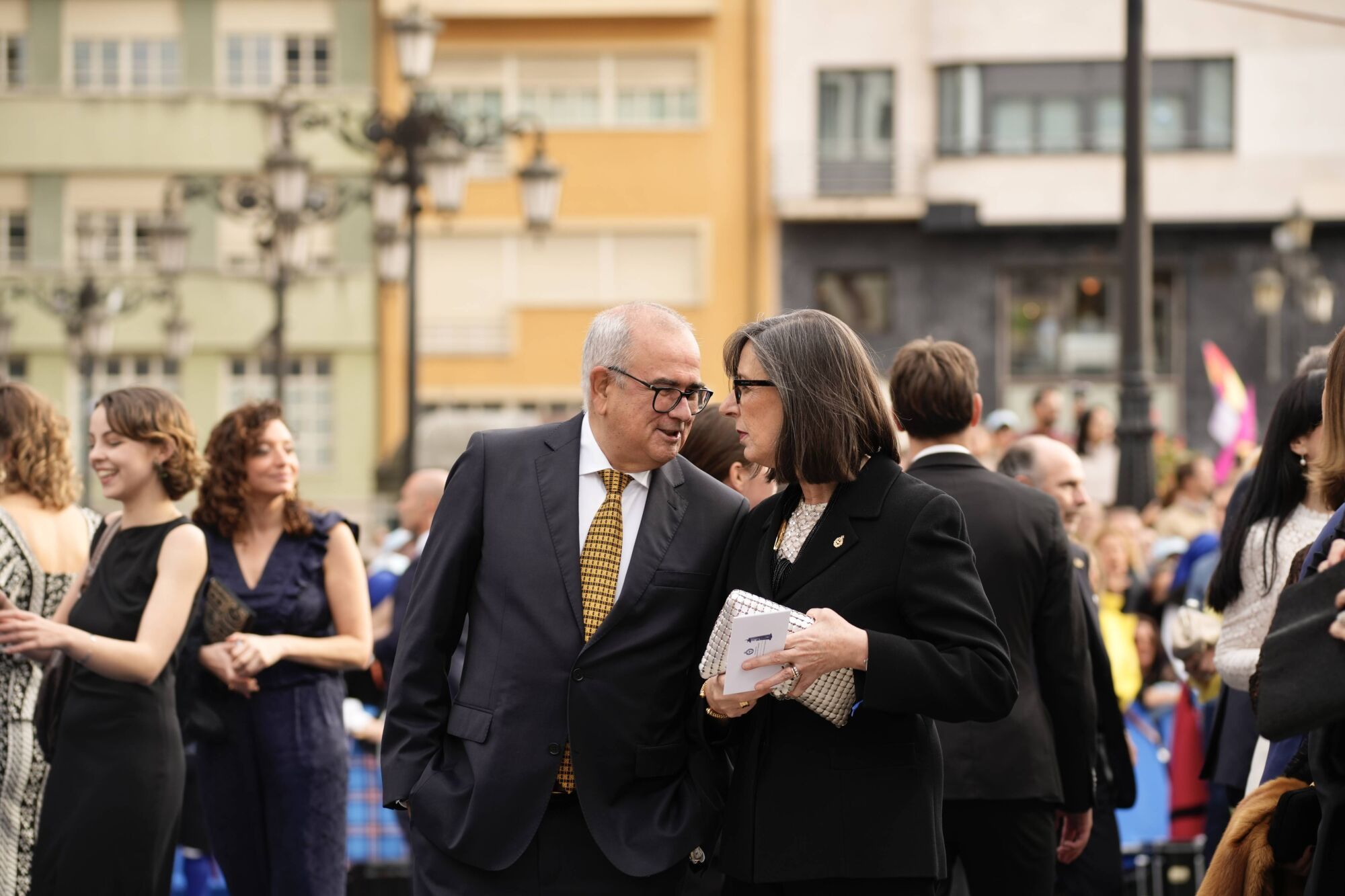 Así fue la llegada de los invitados a los premios "Princesa de Asturias" y su paso por la alfombra azul