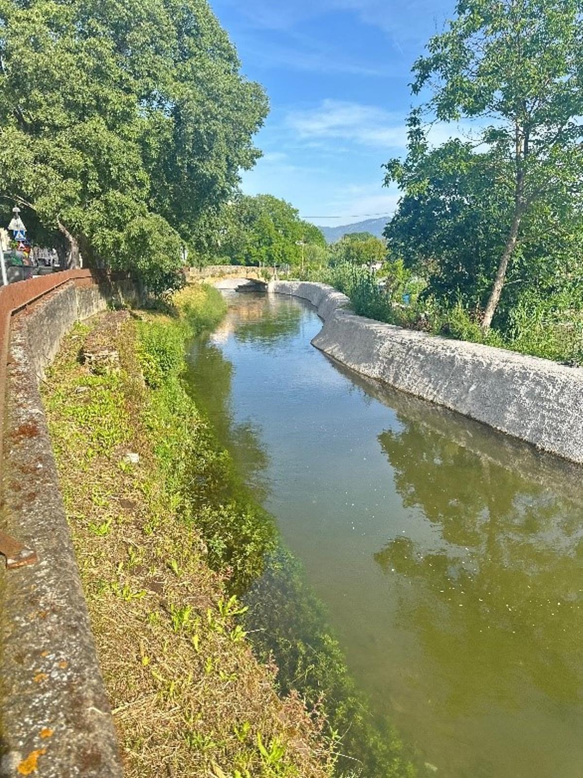 Una imatge d'arxiu de la séquia Monar.