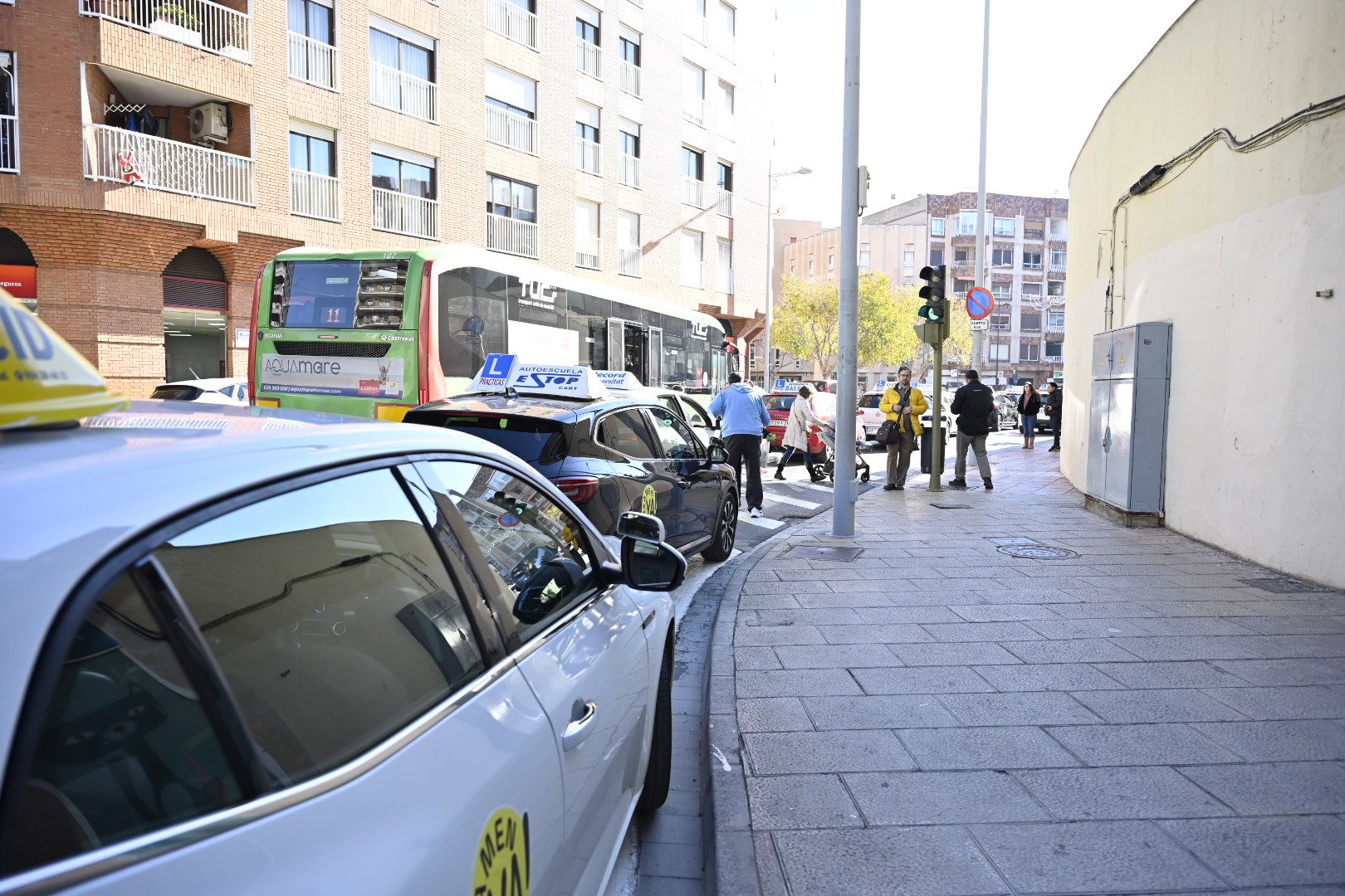 Manifestación de autoescuelas