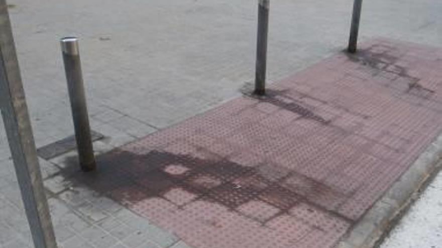 Una de las zonas denunciada por Ciudadanos.