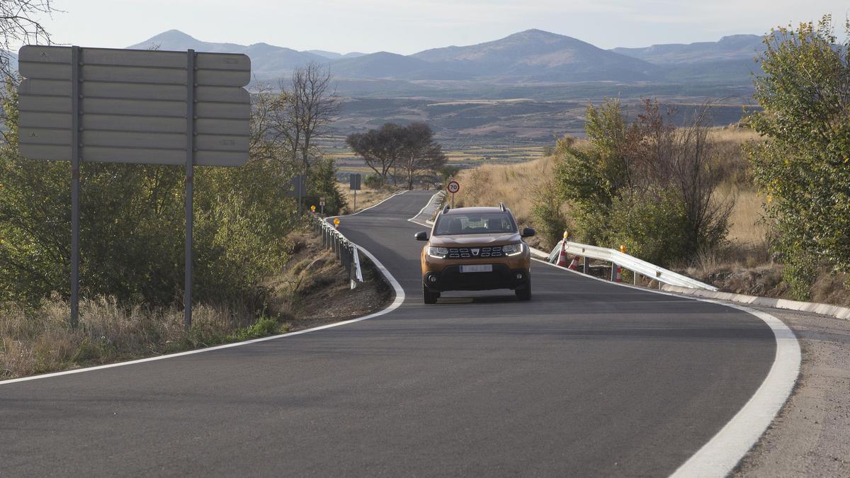 La DPZ termina de arreglar la carretera que conecta Borja y el Santuario de la Misericordia