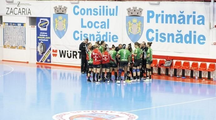 EHF Cup. Partido Magura Cisnadie - Rocasa Gran Canaria