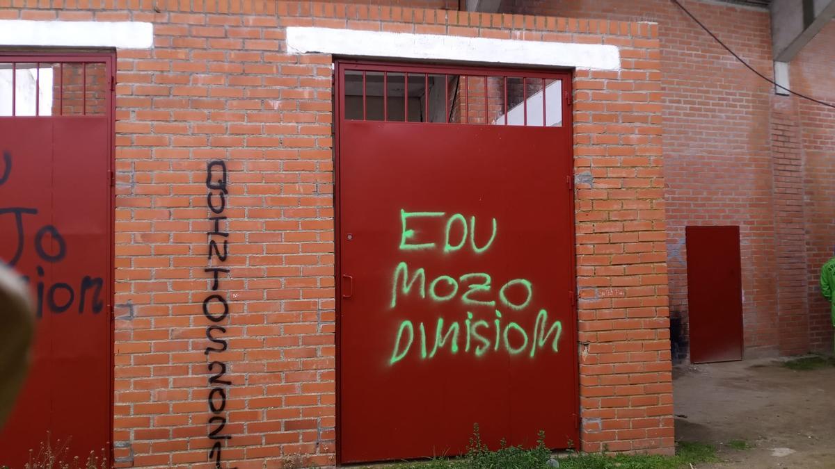 Vandalismo en Fuentesaúco.