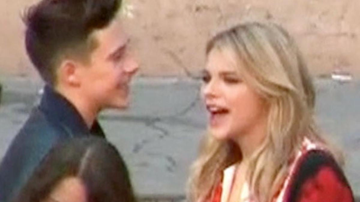 Chloë Moretz y Brooklyn Beckham fueron juntos a los Teen Choice Awards