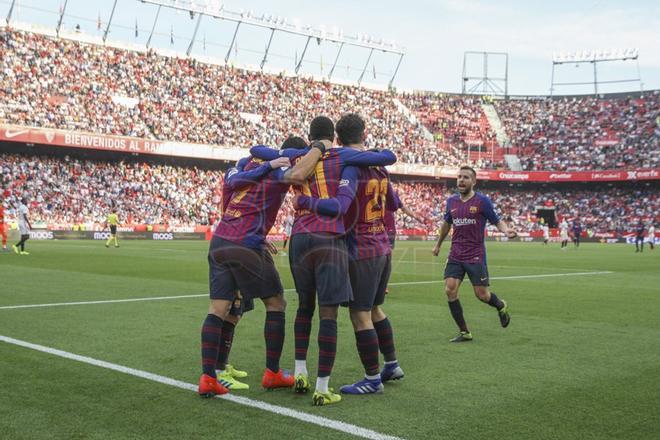 Sevilla FC, 2 - FC Barcelona, 4