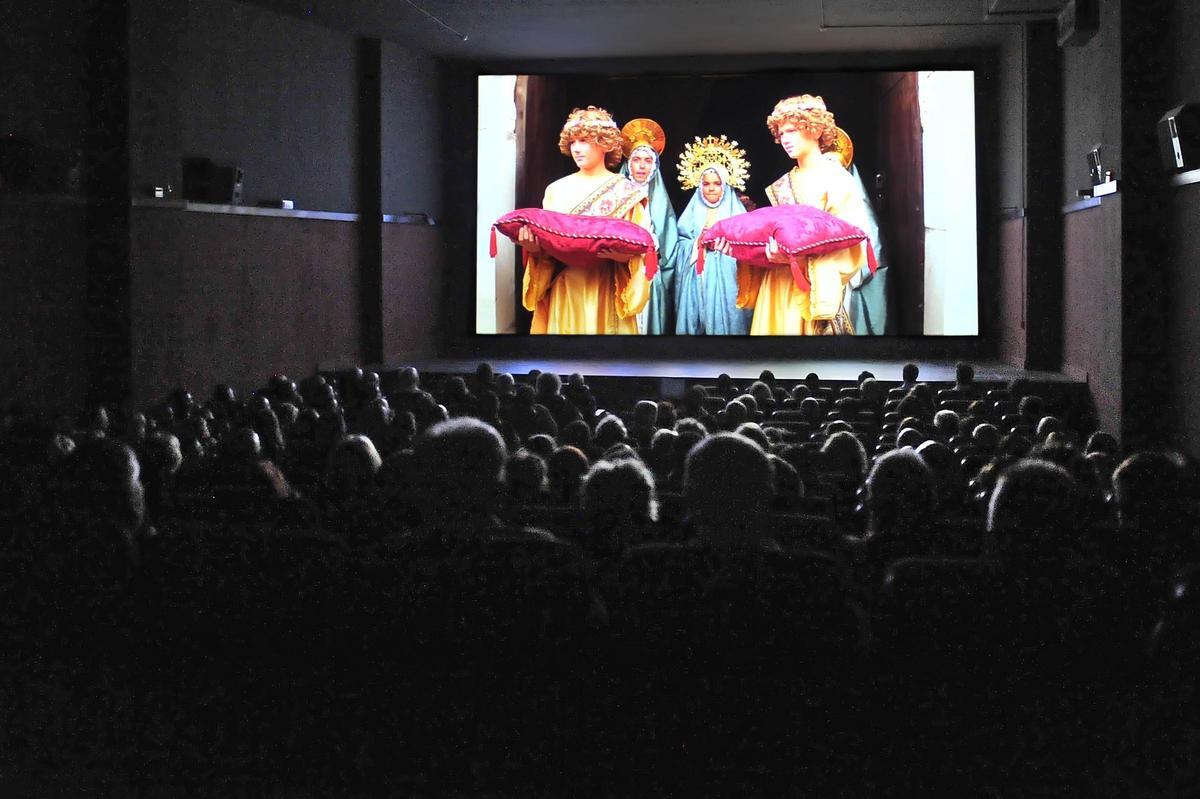 Estreno del documental el Misteri en los cines Odeón, en imagen de archivo