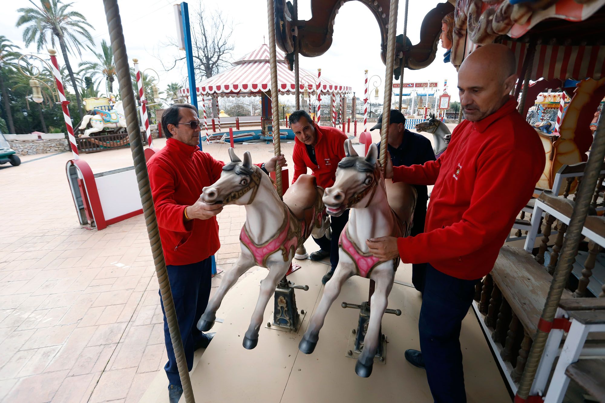 Instalaciones del parque de atracciones Tivoli World en Benalmádena