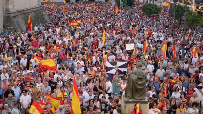 FOTOGALERÍA | Así ha sido la movilización por Ceuta en Badajoz