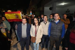 Llanos Massó participa en la concentración frente a la sede del PSPV en Castelló