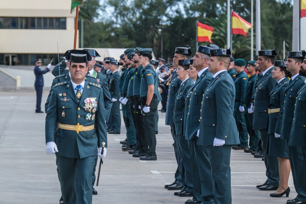 Día del Pilar en la comandancia de la Guardia Civil de Las Palmas
