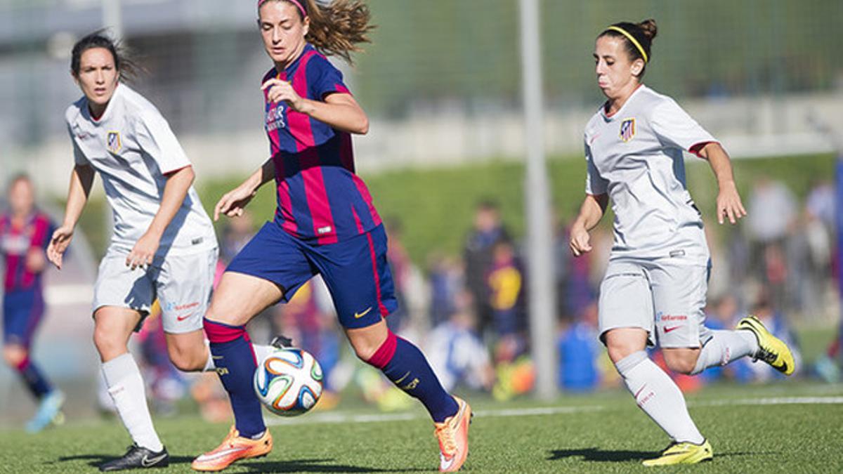 El femenino cosecha un empate contra el Atlético de Madrid