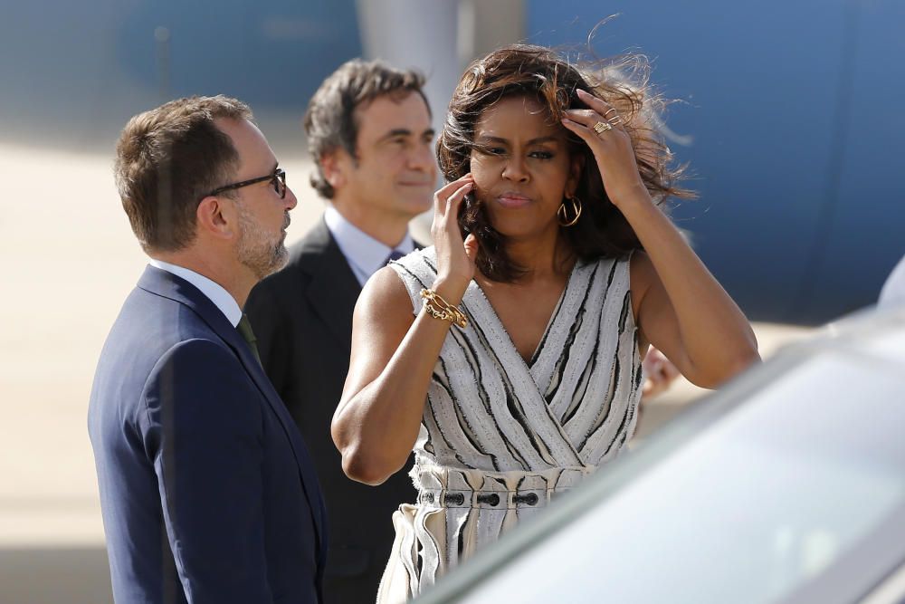 Michelle Obama, en España