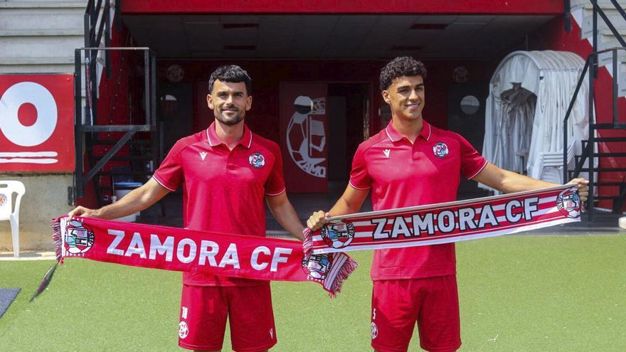 Iago Indias y Aleix Gorjón llegan al Zamora CF dispuestos a "ayudar en todo"