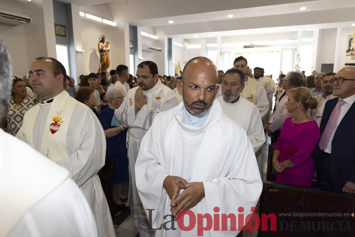 Así se ha vivido la ordenación sacerdotal de Miguel Tovar Fernández en la pedanía molinense de Torrealta