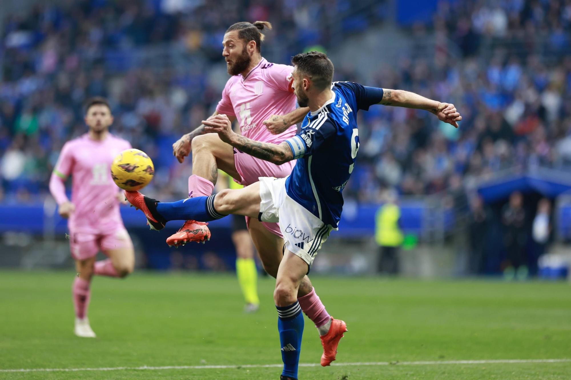 Así fue el partido entre el Real Oviedo y el Eldense