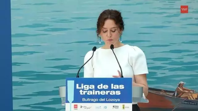 Ayuso anuncia el estreno de la Comunidad de Madrid como sede inaugural de las ligas de traineras vascas: este es el lugar elegido