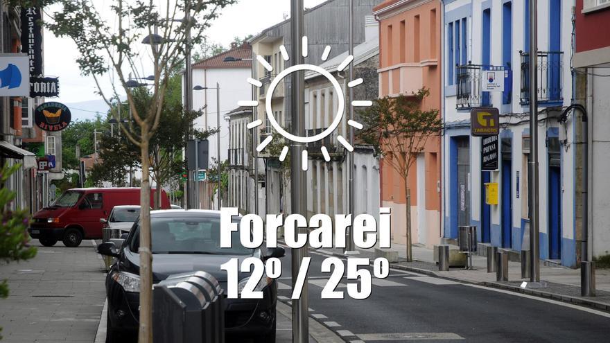 El tiempo en Forcarei: previsión meteorológica para hoy, domingo 12 de octubre