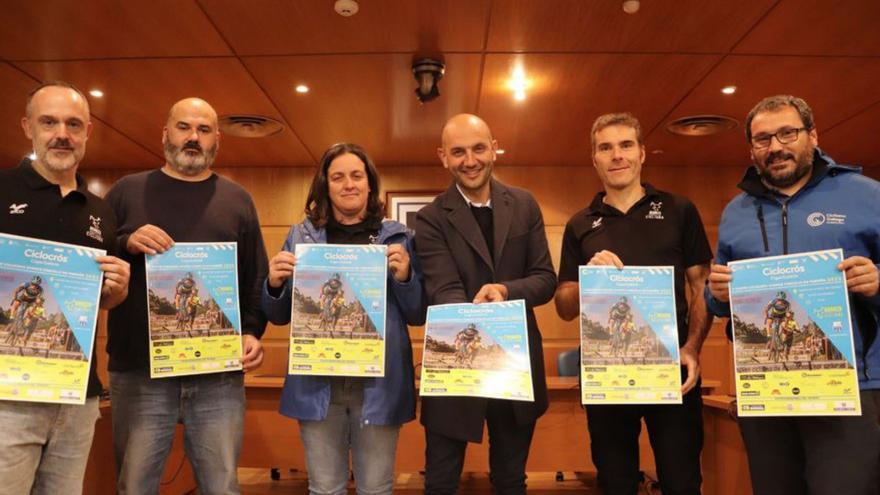 Presentación de la prueba en el Concello de Porriño.