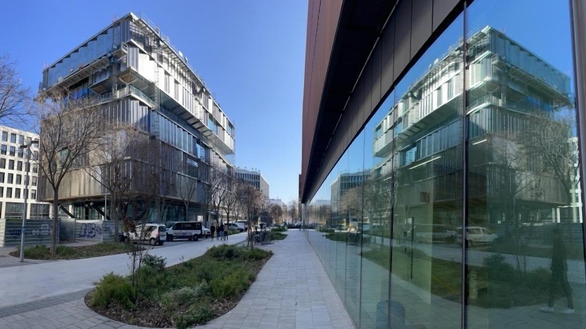 Así será el nuevo campus sostenible de la escuela de diseño y artes visuales LCI Barcelona.