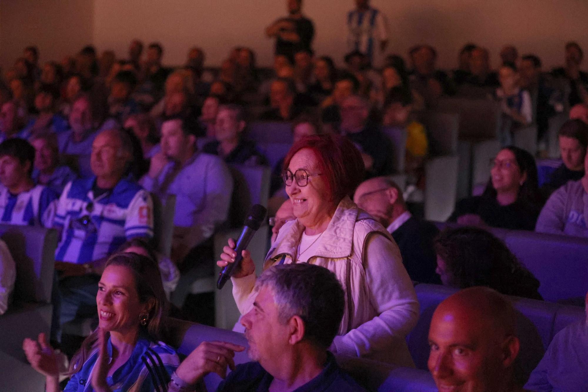 Acto en el Ágora por el 25 años de La Liga del Deportivo